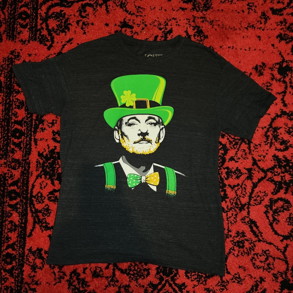 The Chive Bill Murray St Patrick's Day T-Shirt, Size Large